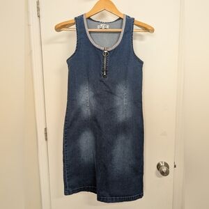 OXYGEN BLUE DENIM DRESS SIZE MEDIUM